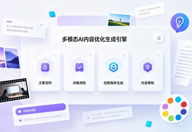 道孚县AI智能内容优化创新 多模态生成技术丰富数字内容创作生态
